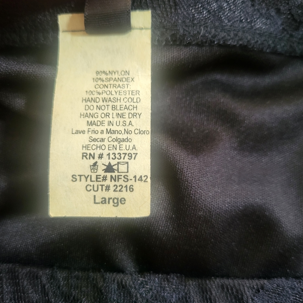 Nella Fantasia Black Lace Skirt Size Large - Picture 4 of 5